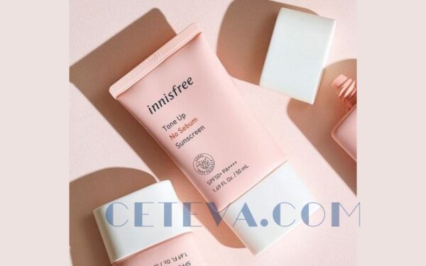 Innisfree Hồng: Kem Chống Nắng Tươi Mát Cho Làn Da Rạng Rỡ